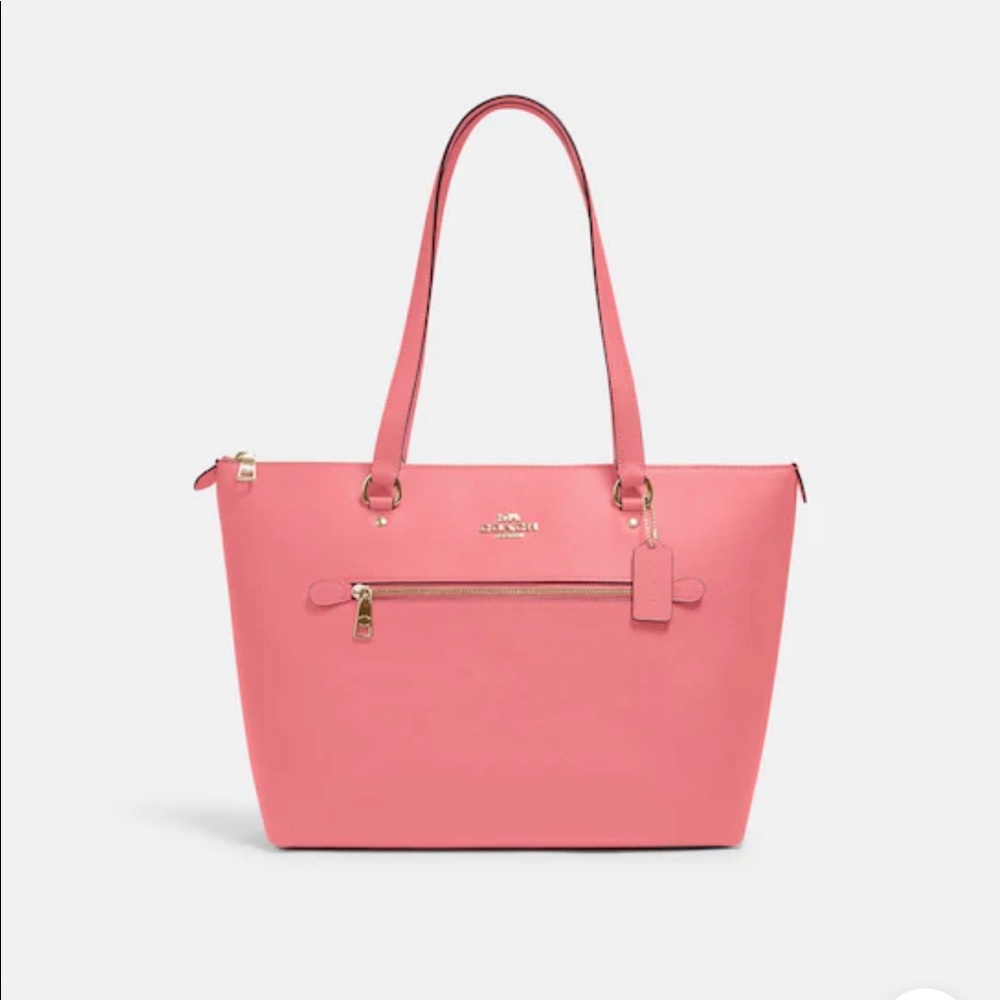 New Beautiful COACH Gallery Leather Large Tot bag